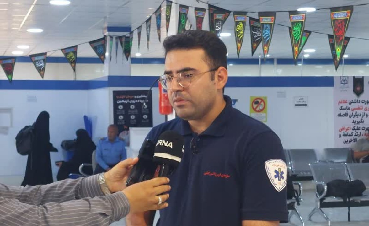 ثبت بیش از ۱۰۹ هزار خدمات درمانی در ایام اربعین توسط اورژانس آبادان